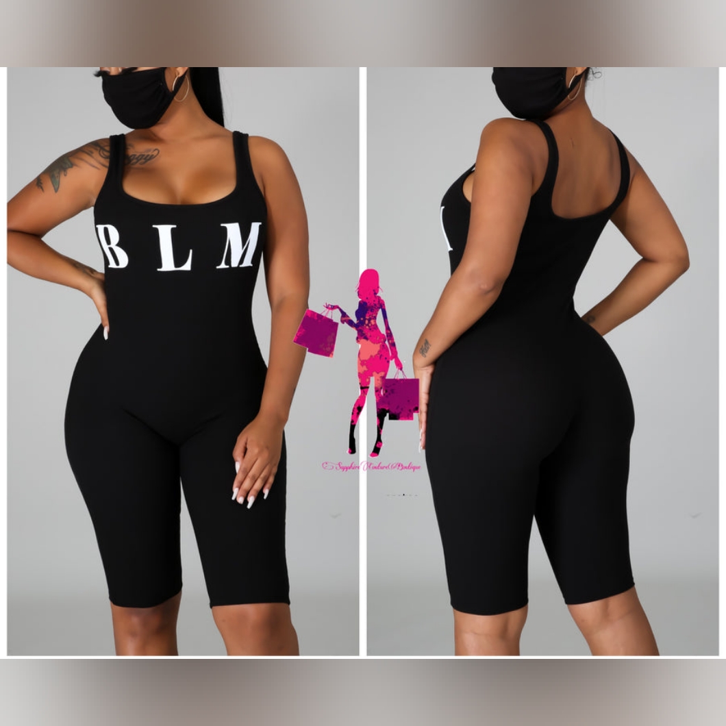 Blm Romper Set.